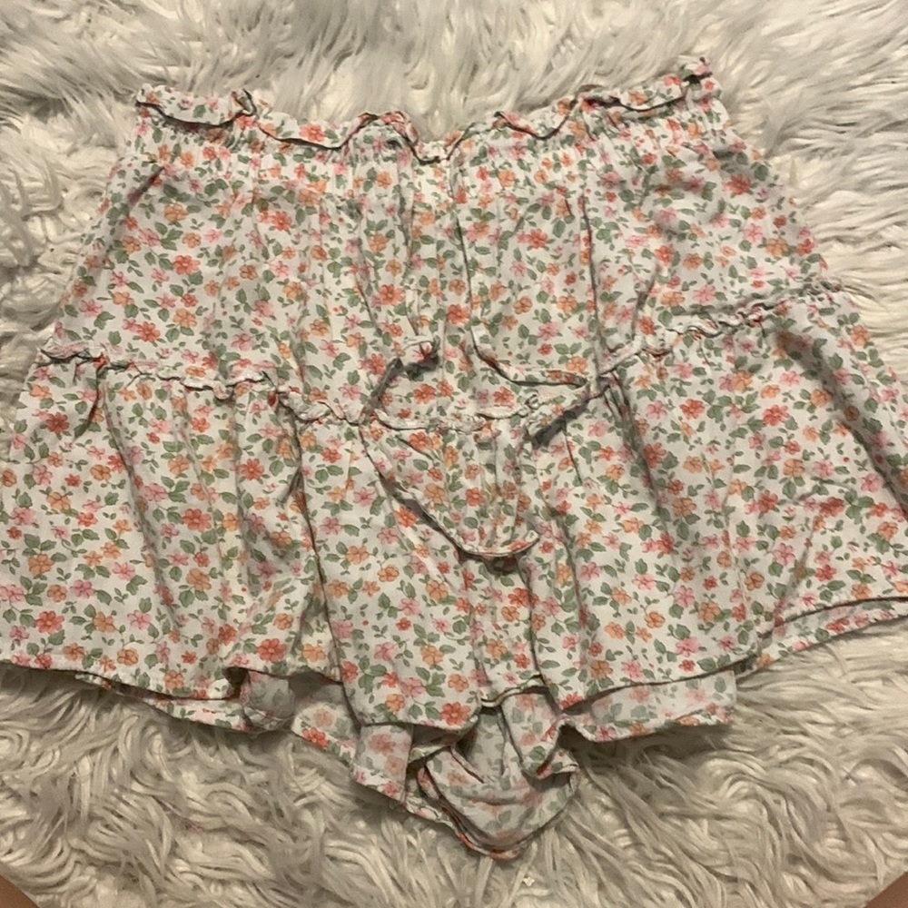 floral aéropostale skirt